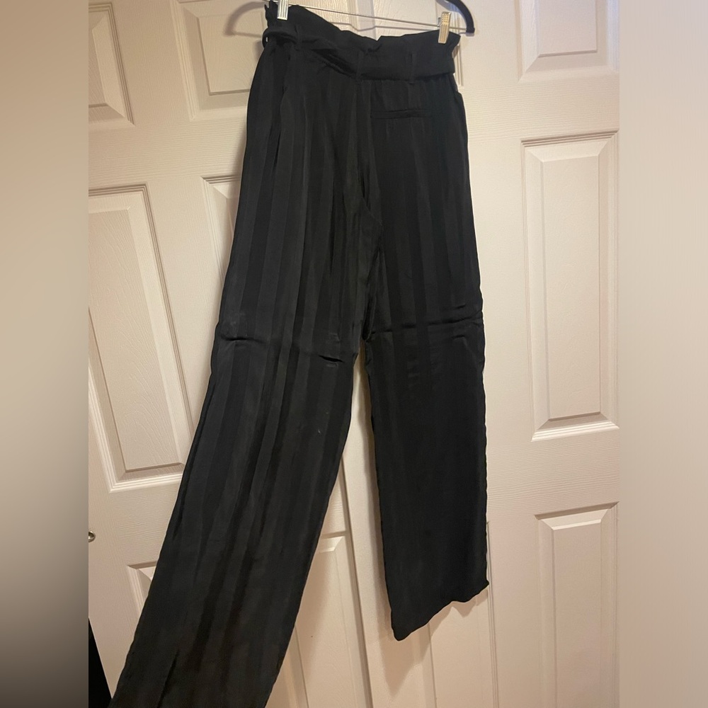 Zara wide leg high waisted pant
